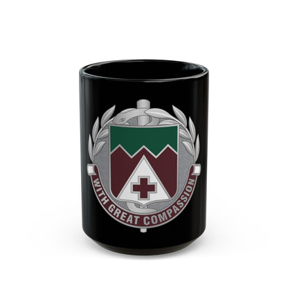 Dental Health Activity Fort Lewis (U.S. Army) Black Coffee Mug-15oz-The Sticker Space