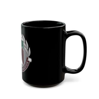 Dental Health Activity Fort Lewis (U.S. Army) Black Coffee Mug-The Sticker Space