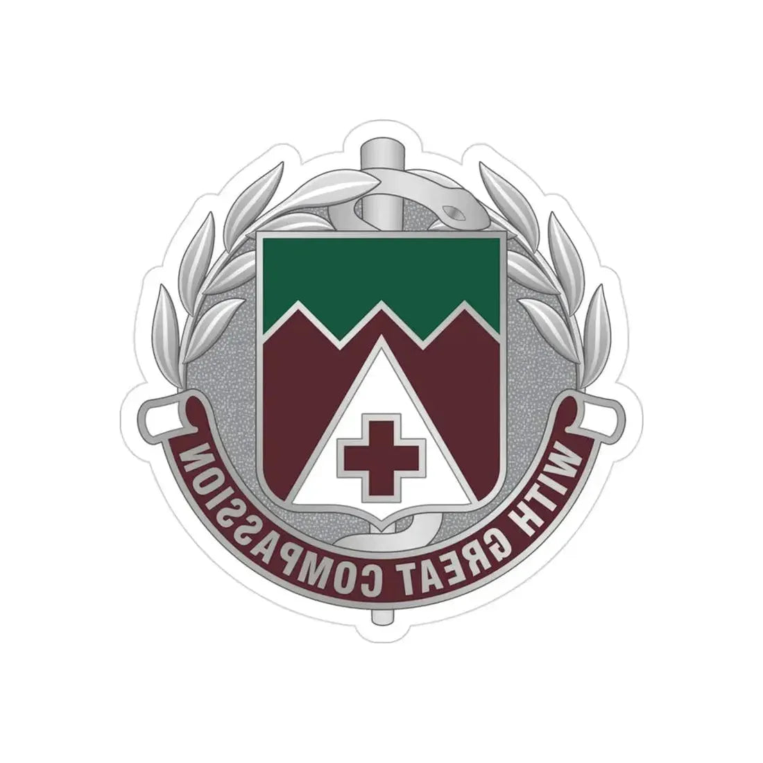 Dental Health Activity Fort Lewis (U.S. Army) REVERSE PRINT Transparent Die-Cut STICKER 3 Inch Die-Cut Transparent - The Sticker Space