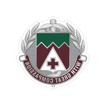 Dental Health Activity Fort Lewis (U.S. Army) REVERSE PRINT Transparent Die-Cut STICKER 3 Inch Die-Cut Transparent - The Sticker Space