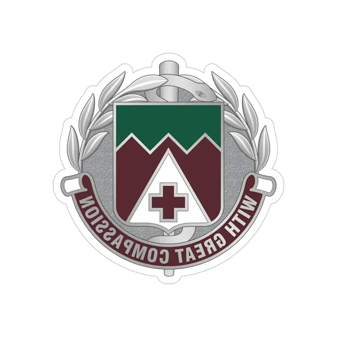 Dental Health Activity Fort Lewis (U.S. Army) REVERSE PRINT Transparent Die-Cut STICKER - The Sticker Space