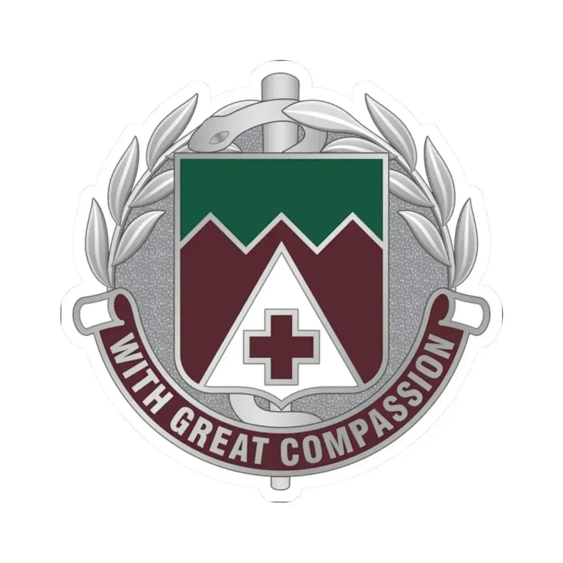 Dental Health Activity Fort Lewis (U.S. Army) STICKER Vinyl Kiss-Cut Decal 2 Inch White - The Sticker Space