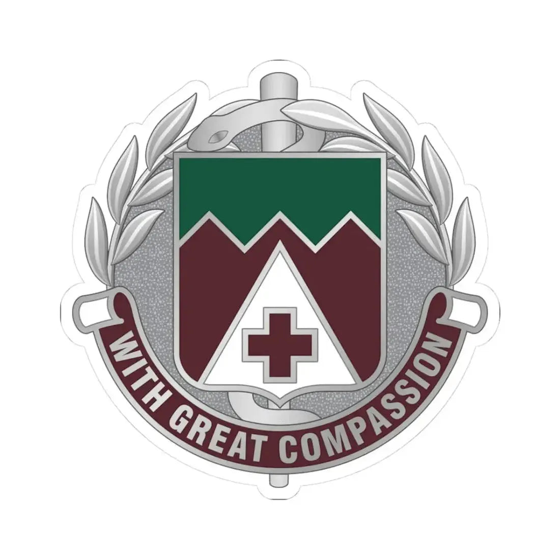 Dental Health Activity Fort Lewis (U.S. Army) STICKER Vinyl Kiss-Cut Decal 3 Inch White - The Sticker Space