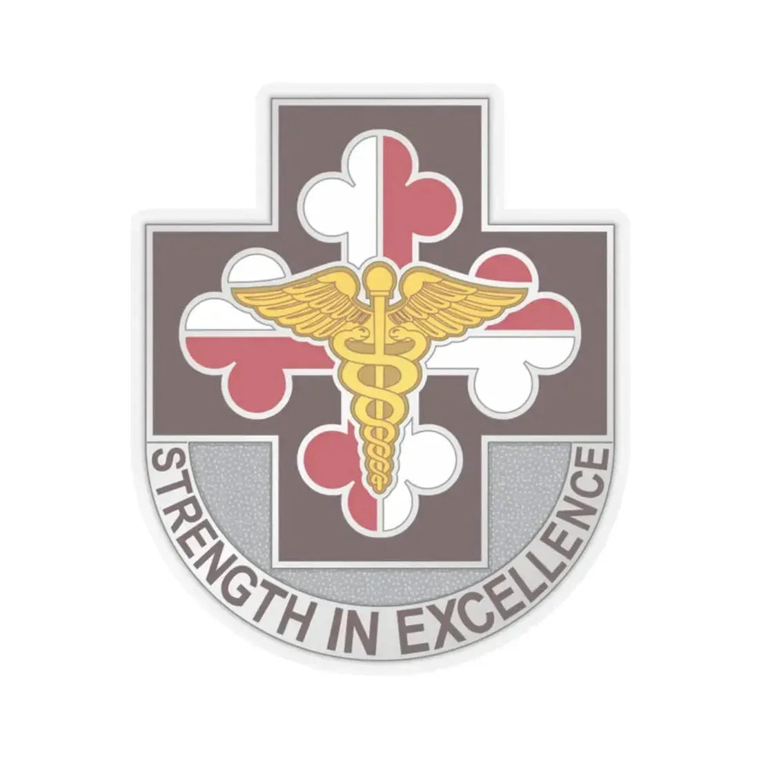 Dental Health Activity Fort Meade (U.S. Army) STICKER Vinyl Kiss-Cut Decal 2 Inch Transparent - The Sticker Space