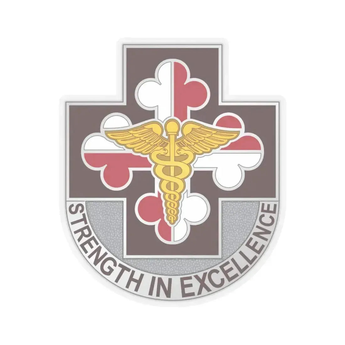 Dental Health Activity Fort Meade (U.S. Army) STICKER Vinyl Kiss-Cut Decal 3 Inch Transparent - The Sticker Space