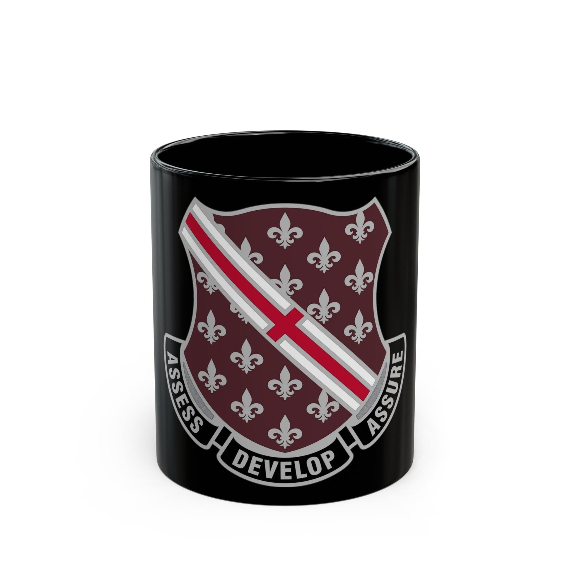 Dental Health Activity Fort Polk (U.S. Army) Black Coffee Mug-11oz-The Sticker Space