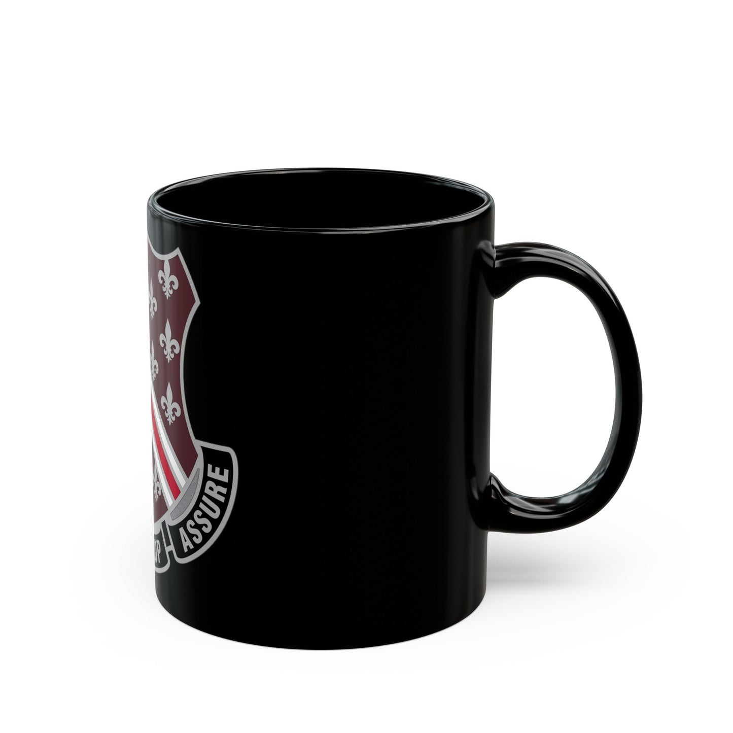 Dental Health Activity Fort Polk (U.S. Army) Black Coffee Mug-The Sticker Space