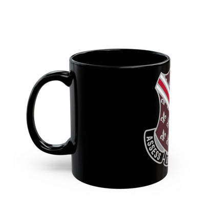 Dental Health Activity Fort Polk (U.S. Army) Black Coffee Mug-The Sticker Space