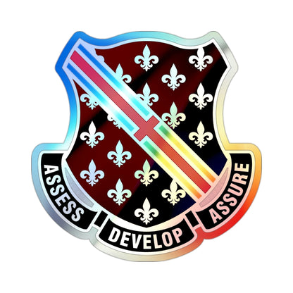 Dental Health Activity Fort Polk (U.S. Army) Holographic STICKER Die-Cut Vinyl Decal-2 Inch-The Sticker Space