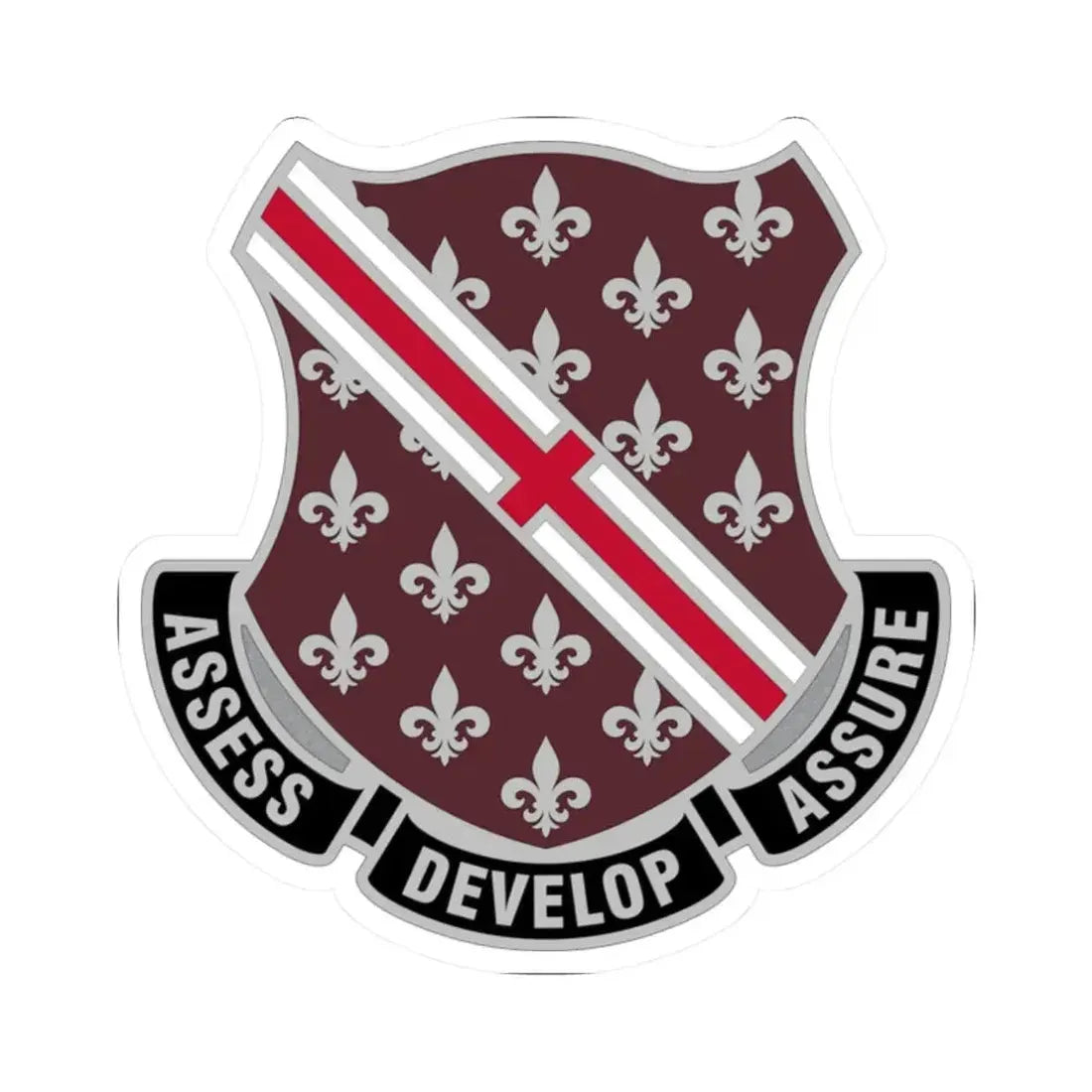 Dental Health Activity Fort Polk (U.S. Army) STICKER Vinyl Kiss-Cut Decal 2 Inch White - The Sticker Space