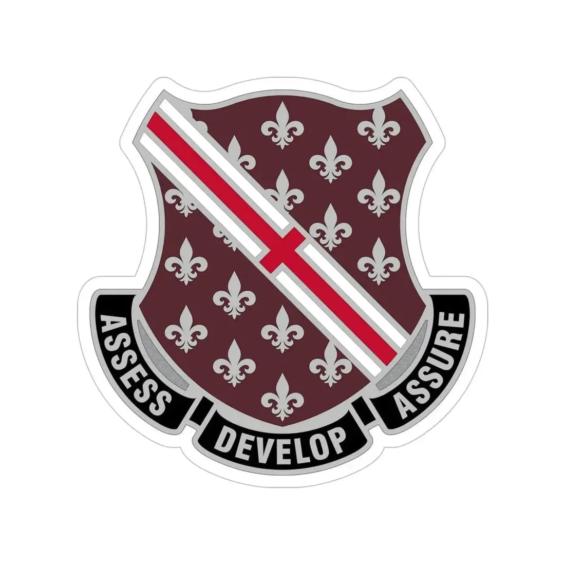 Dental Health Activity Fort Polk (U.S. Army) Transparent STICKER Die-Cut Vinyl Decal - The Sticker Space