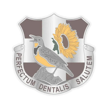 Dental Health Activity Fort Riley (U.S. Army) STICKER Vinyl Kiss-Cut Decal 2 Inch Transparent - The Sticker Space