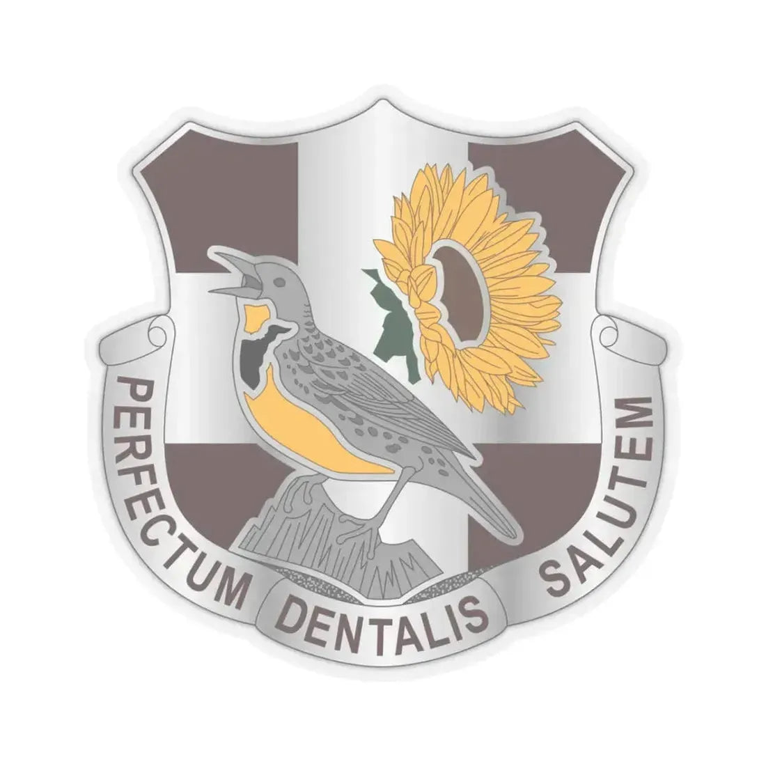 Dental Health Activity Fort Riley (U.S. Army) STICKER Vinyl Kiss-Cut Decal 3 Inch Transparent - The Sticker Space