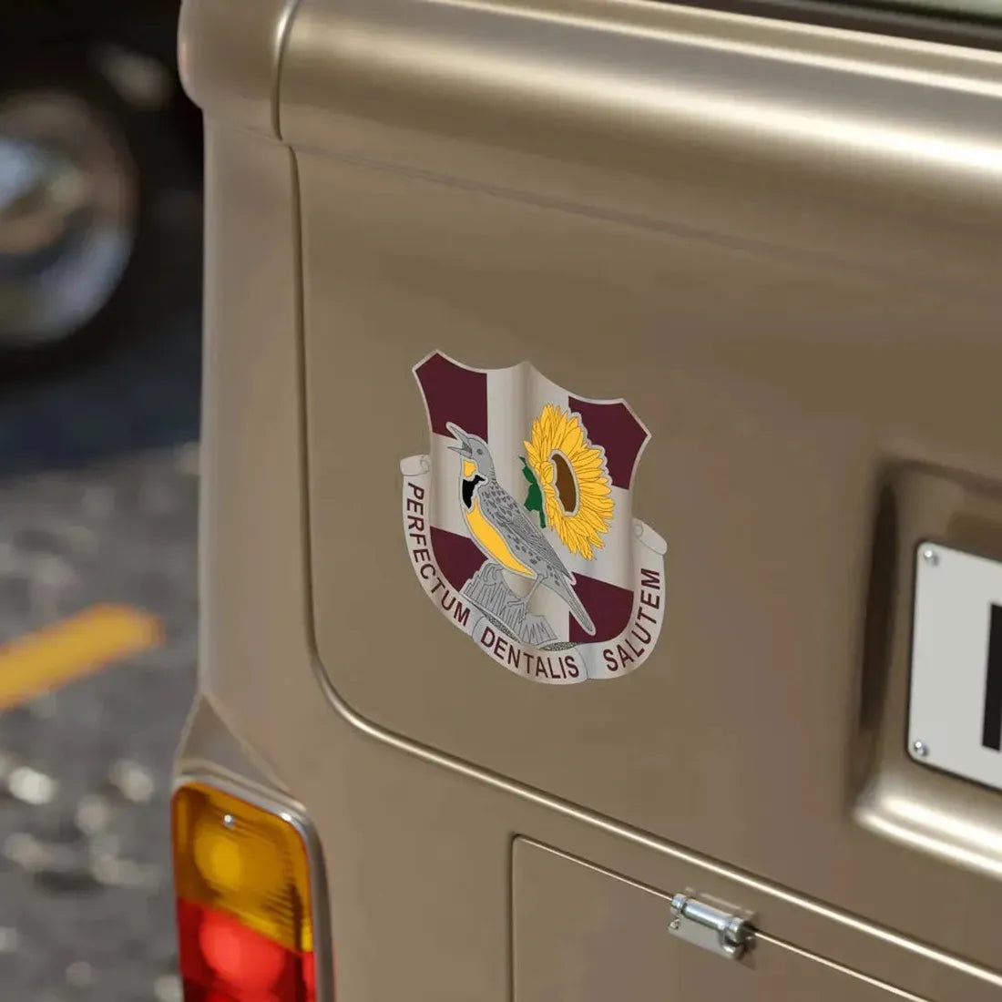 Dental Health Activity Fort Riley (U.S. Army) Transparent STICKER Die-Cut Vinyl Decal - The Sticker Space