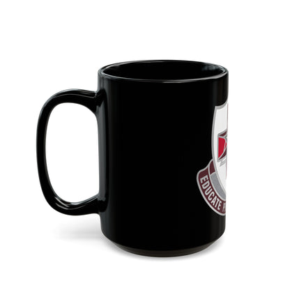 Dental Health Activity Fort Sam Houston (U.S. Army) Black Coffee Mug-The Sticker Space