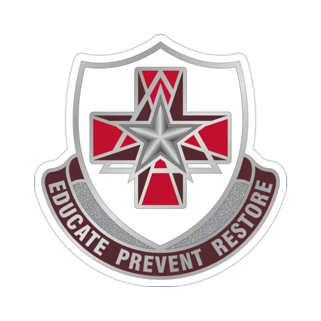 Dental Health Activity Fort Sam Houston (U.S. Army) STICKER Vinyl Die-Cut Decal - The Sticker Space