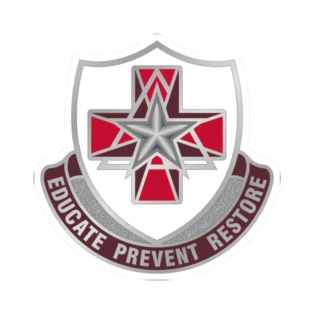 Dental Health Activity Fort Sam Houston (U.S. Army) STICKER Vinyl Kiss-Cut Decal - The Sticker Space