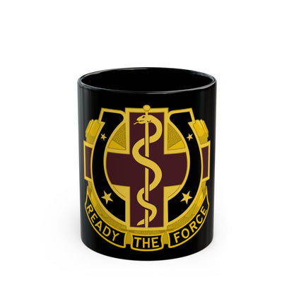 Dental Health Activity Fort Sill 2 (U.S. Army) Black Coffee Mug-11oz-The Sticker Space