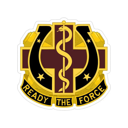 Dental Health Activity Fort Sill 2 (U.S. Army) Transparent STICKER Die-Cut Vinyl Decal 5 Inch - The Sticker Space