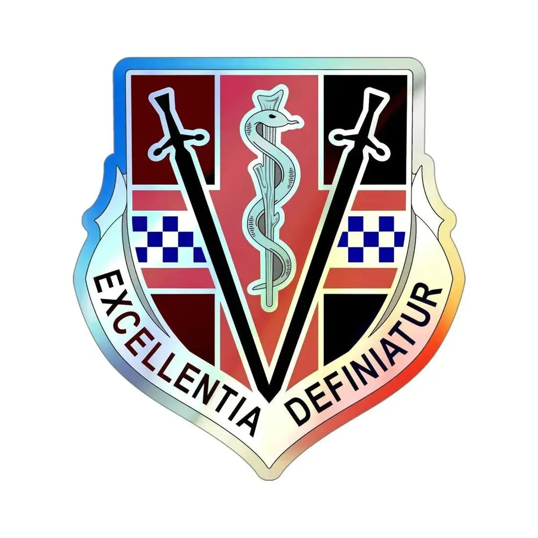 Dental Health Activity Fort Stewart (U.S. Army) Holographic STICKER Die-Cut Vinyl Decal - The Sticker Space