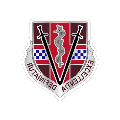 Dental Health Activity Fort Stewart (U.S. Army) REVERSE PRINT Transparent Die-Cut STICKER - The Sticker Space