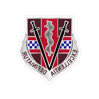 Dental Health Activity Fort Stewart (U.S. Army) REVERSE PRINT Transparent Die-Cut STICKER - The Sticker Space