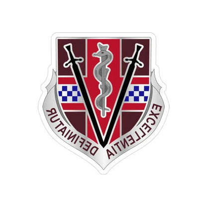 Dental Health Activity Fort Stewart (U.S. Army) REVERSE PRINT Transparent Die-Cut STICKER - The Sticker Space