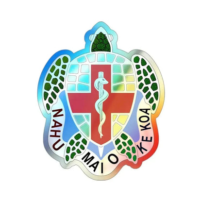 Dental Health Activity Hawaii (U.S. Army) Holographic STICKER Die-Cut Vinyl Decal - The Sticker Space
