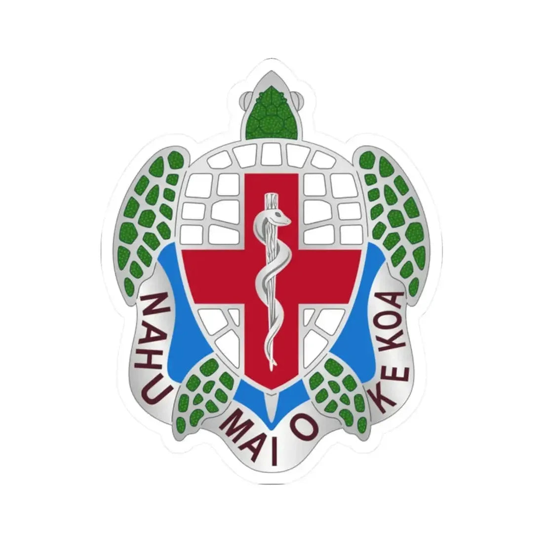 Dental Health Activity Hawaii (U.S. Army) STICKER Vinyl Kiss-Cut Decal 2 Inch White - The Sticker Space