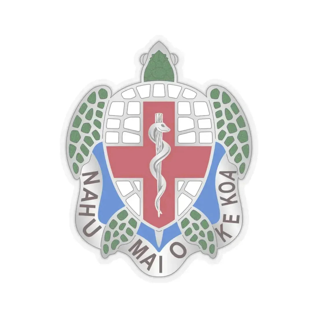 Dental Health Activity Hawaii (U.S. Army) STICKER Vinyl Kiss-Cut Decal 3 Inch Transparent - The Sticker Space