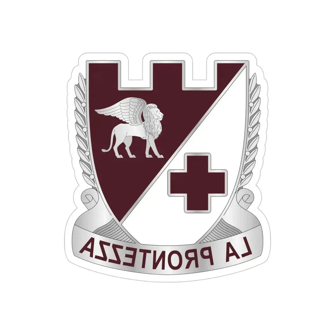 Dental Health Activity Italy (U.S. Army) REVERSE PRINT Transparent Die-Cut STICKER 4 Inch Die-Cut Transparent - The Sticker Space