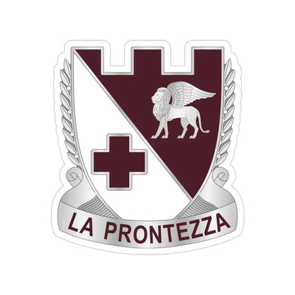 Dental Health Activity Italy (U.S. Army) Transparent STICKER Die-Cut Vinyl Decal - The Sticker Space