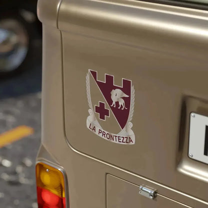 Dental Health Activity Italy (U.S. Army) Transparent STICKER Die-Cut Vinyl Decal - The Sticker Space