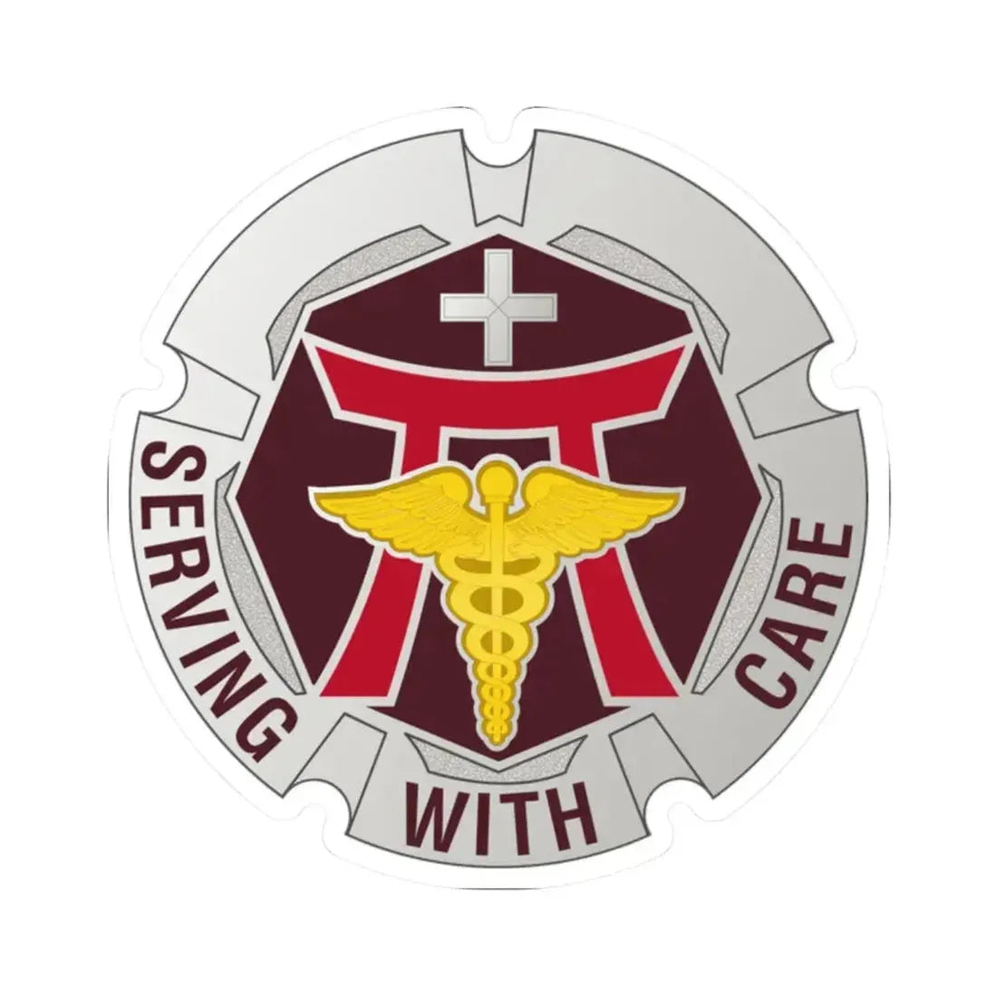 Dental Health Activity Japan (U.S. Army) STICKER Vinyl Kiss-Cut Decal 2 Inch White - The Sticker Space