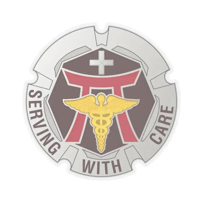 Dental Health Activity Japan (U.S. Army) STICKER Vinyl Kiss-Cut Decal 4 Inch Transparent - The Sticker Space