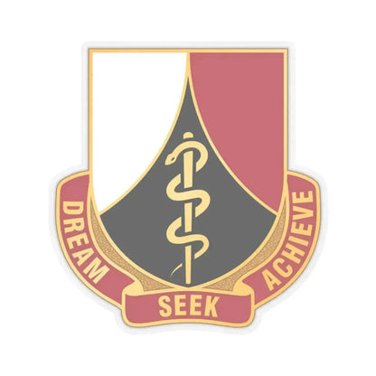 Dental Health Activity Rheinland Pfalz (U.S. Army) STICKER Vinyl Kiss-Cut Decal 3 Inch Transparent - The Sticker Space