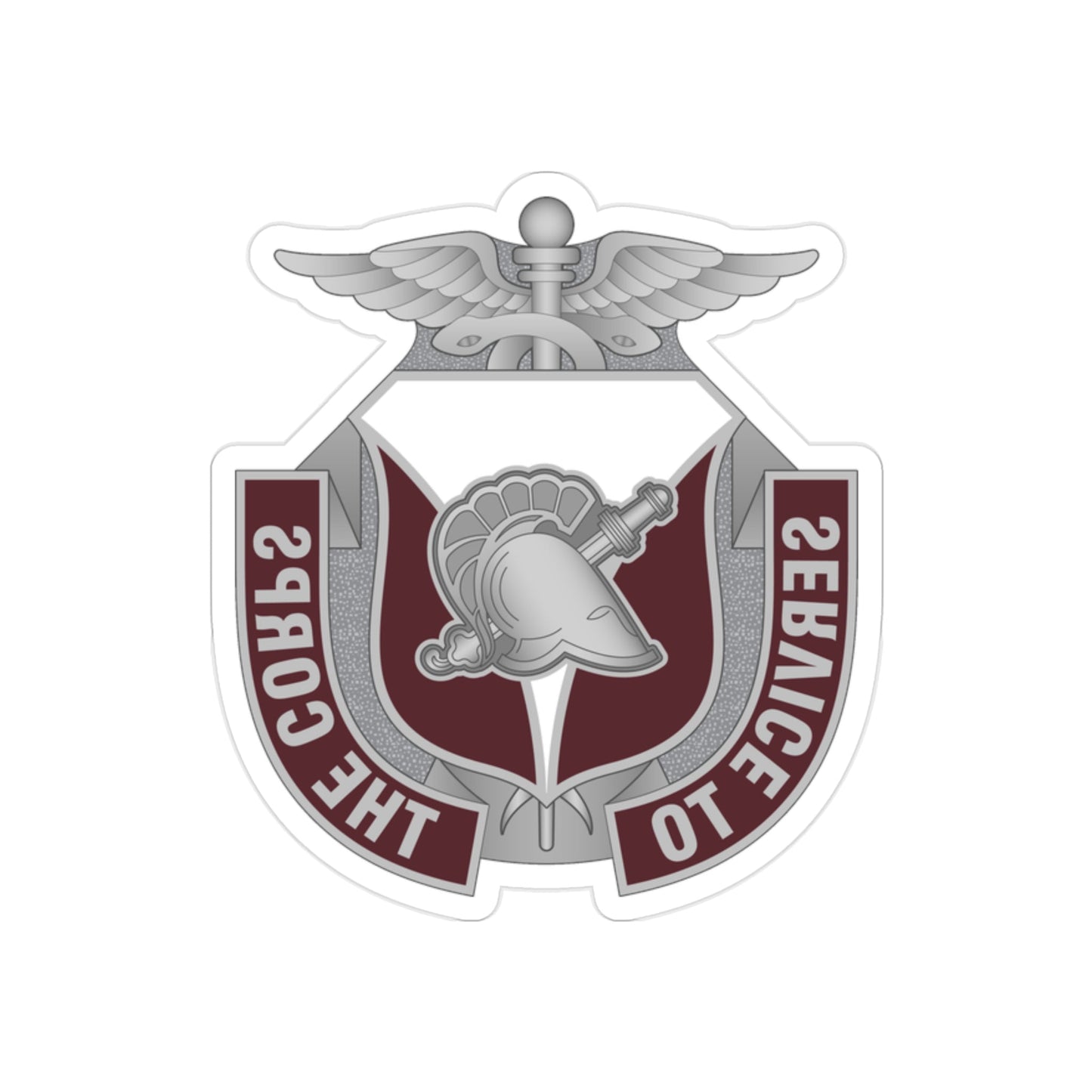 Dental Health Activity West Point (U.S. Army) REVERSE PRINT Transparent STICKER-2" × 2"-The Sticker Space