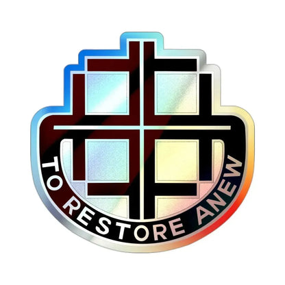 Dental Laboratory Alameda (U.S. Army) Holographic STICKER Die-Cut Vinyl Decal 2 Inch Holographic - The Sticker Space