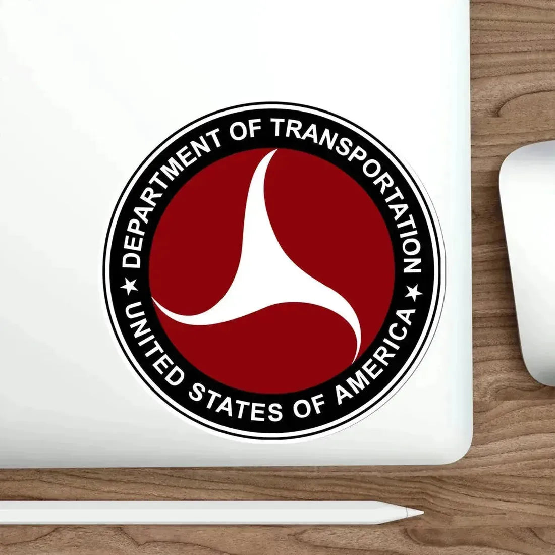 Department of Transportation 1980 STICKER Vinyl Die-Cut Decal - The Sticker Space