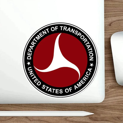 Department of Transportation 1980 STICKER Vinyl Die-Cut Decal - The Sticker Space