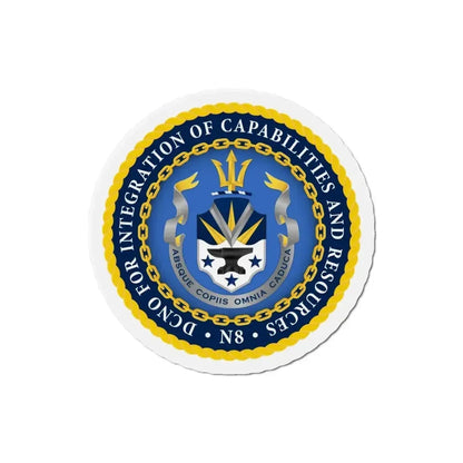 Deputy Chief of Naval Operations for Integration of Capabilities and Resources N8 (U.S. Navy) Refrigerator Magnet - The Sticker Space