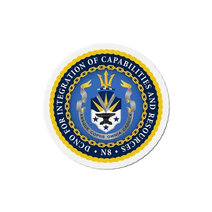 Deputy Chief of Naval Operations for Integration of Capabilities and Resources N8 (U.S. Navy) Refrigerator Magnet - The Sticker Space