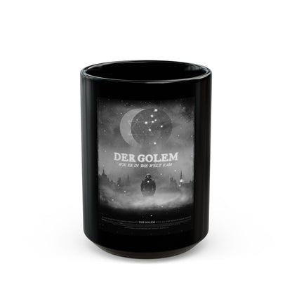 DER GOLEM 1920 Movie Poster - Black Coffee Mug-15oz-The Sticker Space