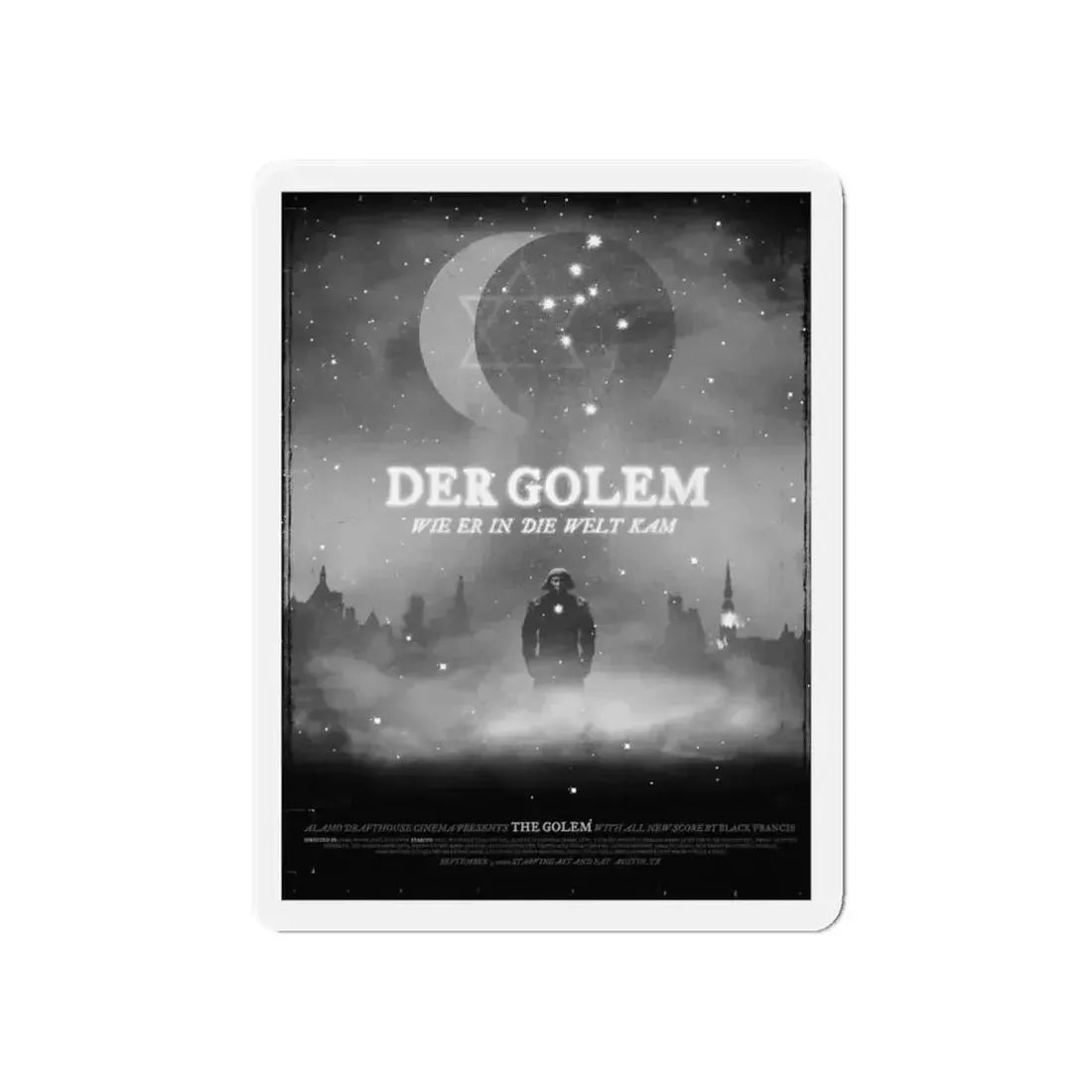 DER GOLEM 1920 Movie Poster - Refrigerator Magnet - The Sticker Space