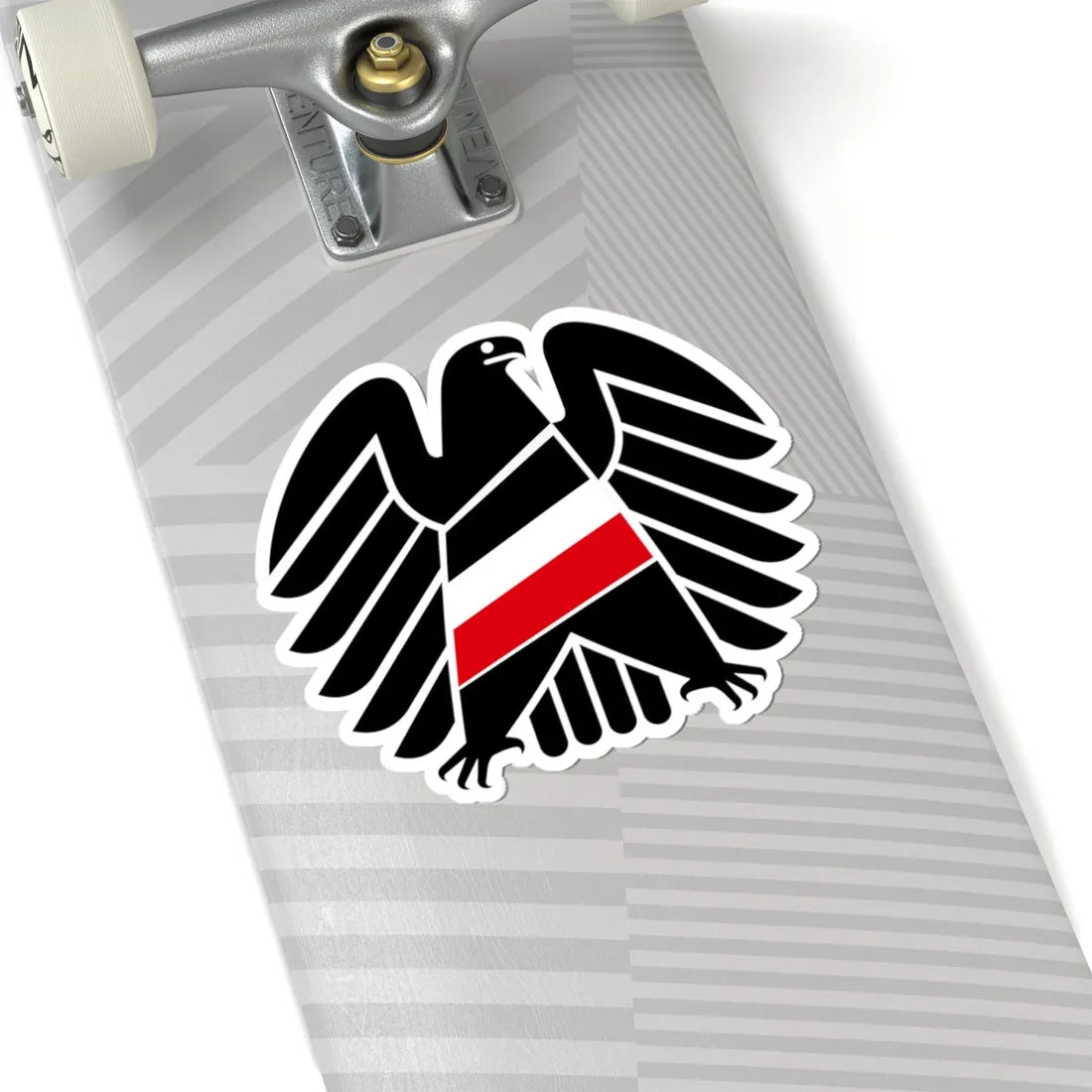 Der schwarze Kanal logo (Germany) (Coat of Arms) STICKER Vinyl Kiss-Cut Decal - The Sticker Space