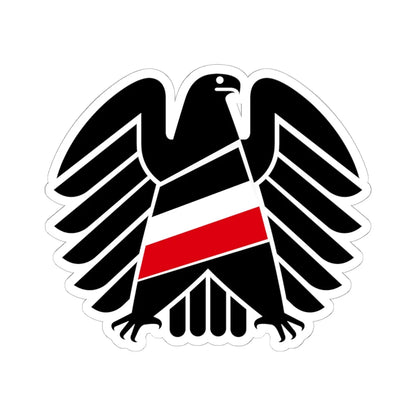 Der schwarze Kanal logo (Germany) (Coat of Arms) STICKER Vinyl Kiss-Cut Decal - The Sticker Space