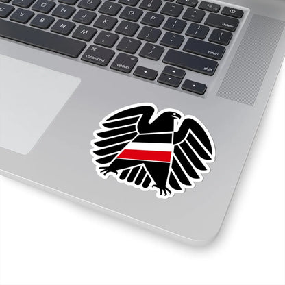Der schwarze Kanal logo (Germany) (Coat of Arms) STICKER Vinyl Kiss-Cut Decal - The Sticker Space