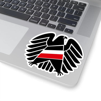 Der schwarze Kanal logo (Germany) (Coat of Arms) STICKER Vinyl Kiss-Cut Decal - The Sticker Space