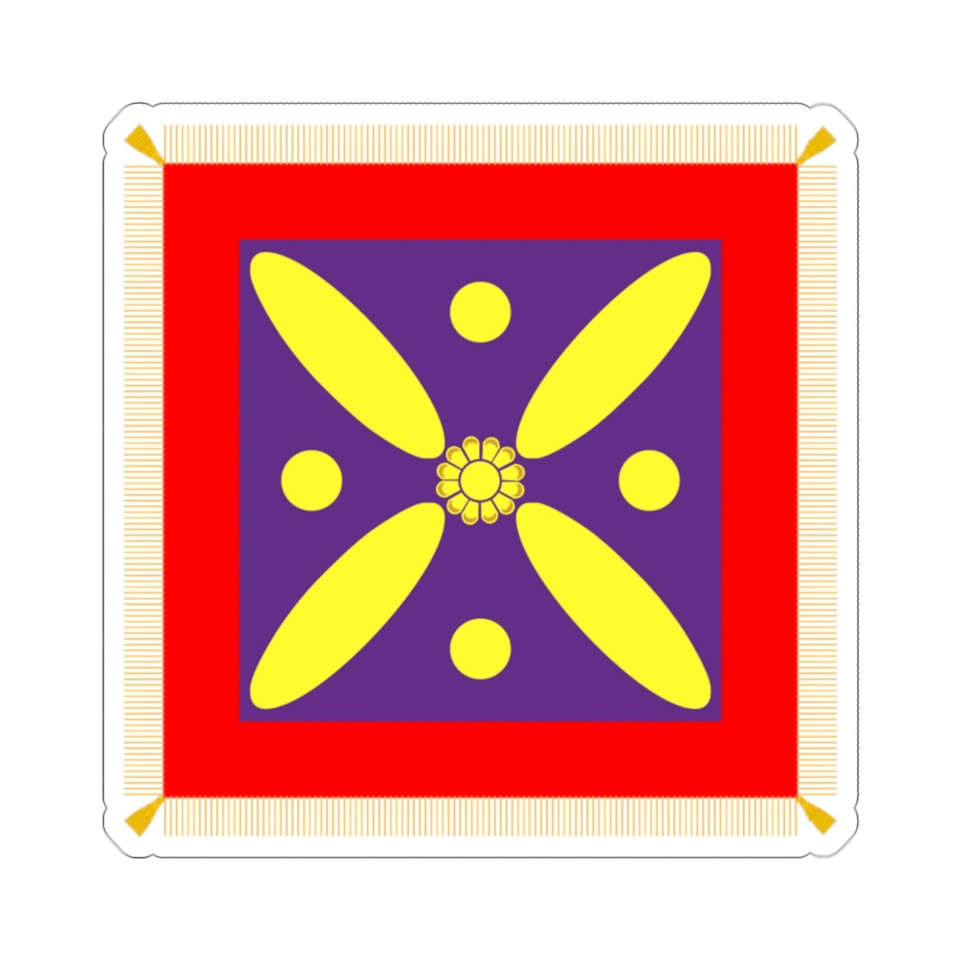 Derafsh Kaviani Flag of the late Sassanid Empire (Iran) STICKER Vinyl Die-Cut Decal-2 Inch-The Sticker Space