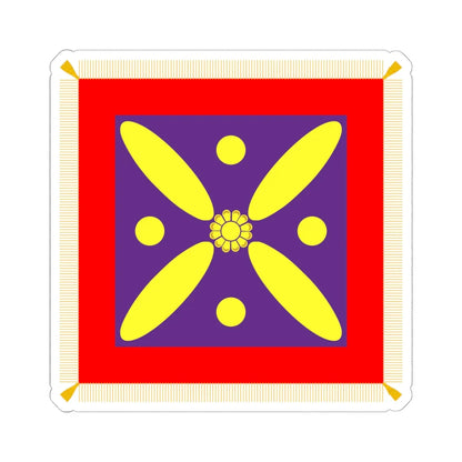 Derafsh Kaviani flag of the late Sassanid Empire (Iran) STICKER Vinyl Kiss-Cut Decal 6 Inch White - The Sticker Space
